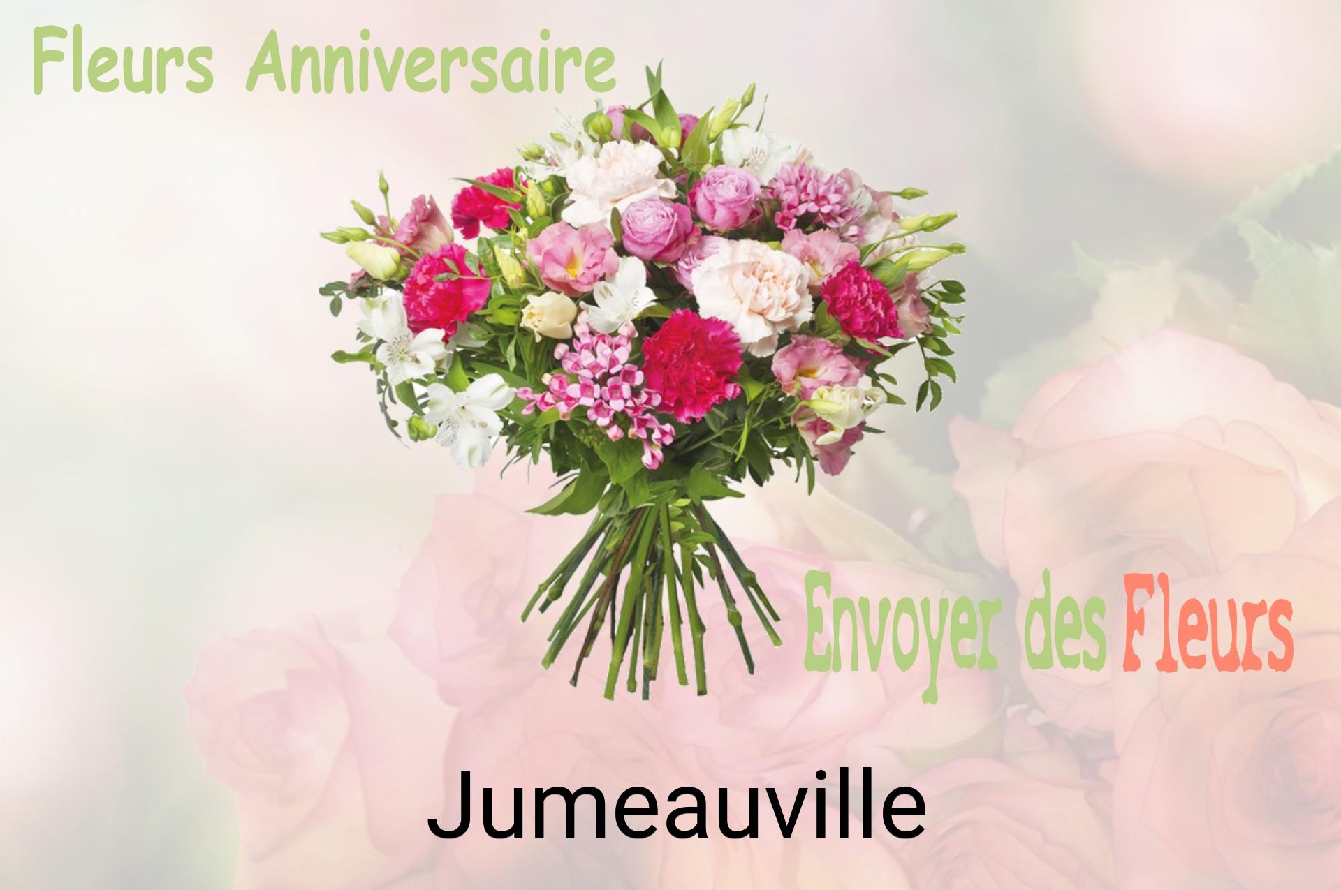 Bouquet de fleurs d’anniversaire livré à Jumeauville