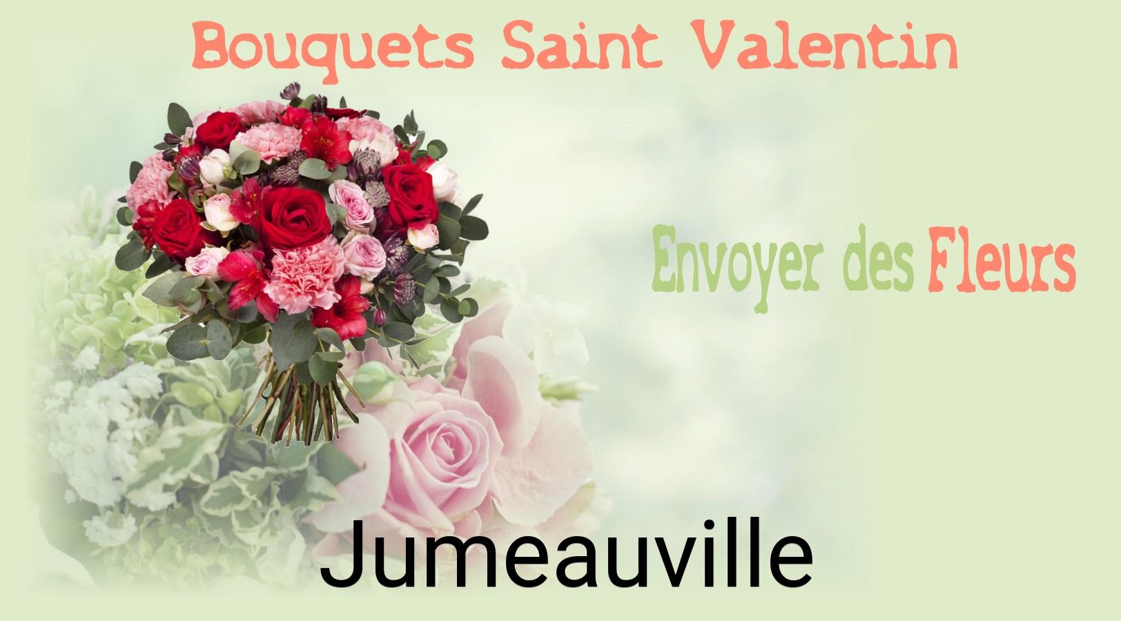 Roses de Saint-Valentin livrées à Jumeauville